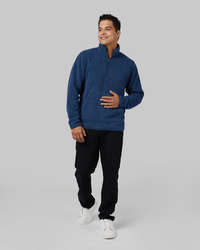 MEN'S THERMAL FLEECE 1/4 ZIP TOP - Image 8