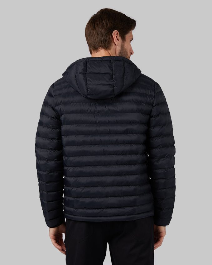 MEN'S LIGHTWEIGHT POLY-FILL PACKABLE HOODED JACKET - Image 5