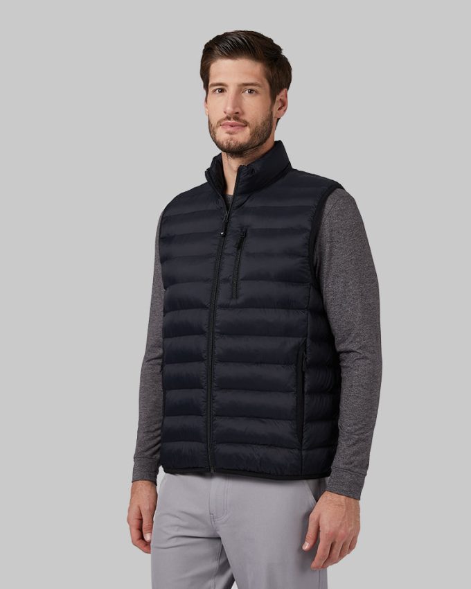 MEN'S LIGHTWEIGHT POLY-FILL PACKABLE VEST - Image 37