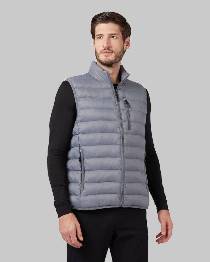 MEN'S LIGHTWEIGHT POLY-FILL PACKABLE VEST - Image 7