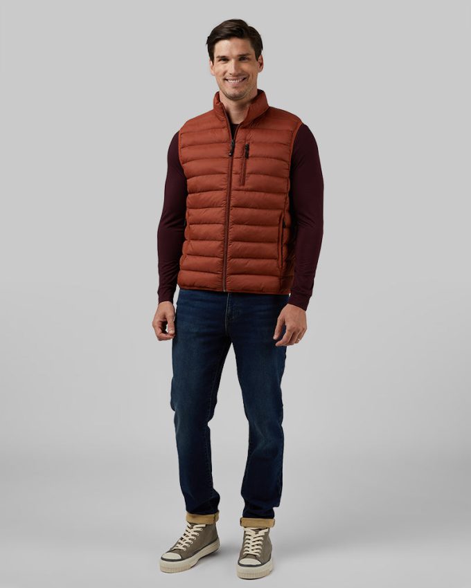 MEN'S LIGHTWEIGHT POLY-FILL PACKABLE VEST - Image 24