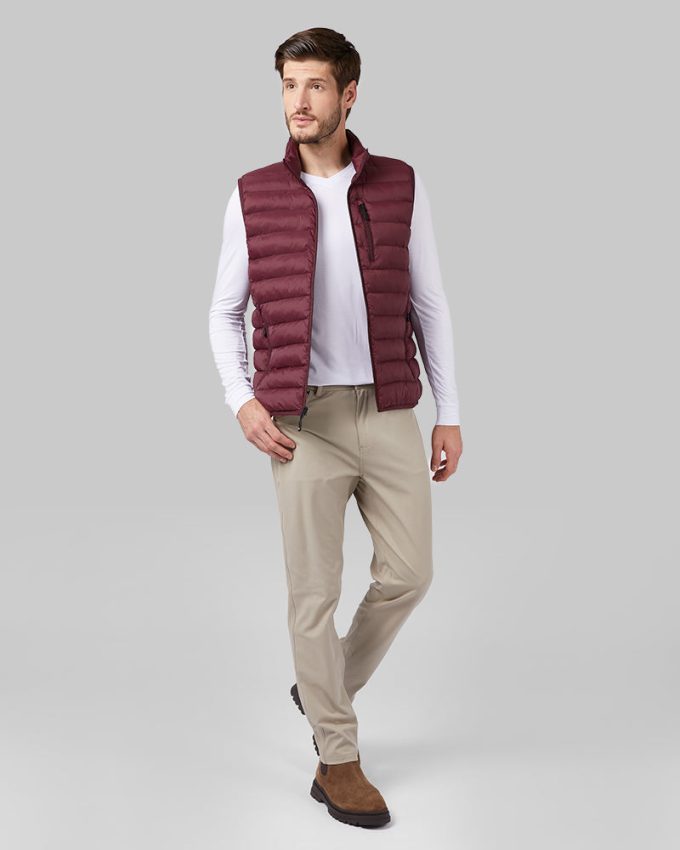 MEN'S LIGHTWEIGHT POLY-FILL PACKABLE VEST - Image 36