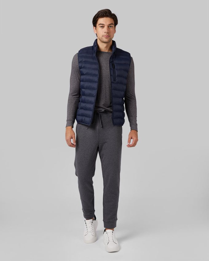 MEN'S LIGHTWEIGHT POLY-FILL PACKABLE VEST - Image 6