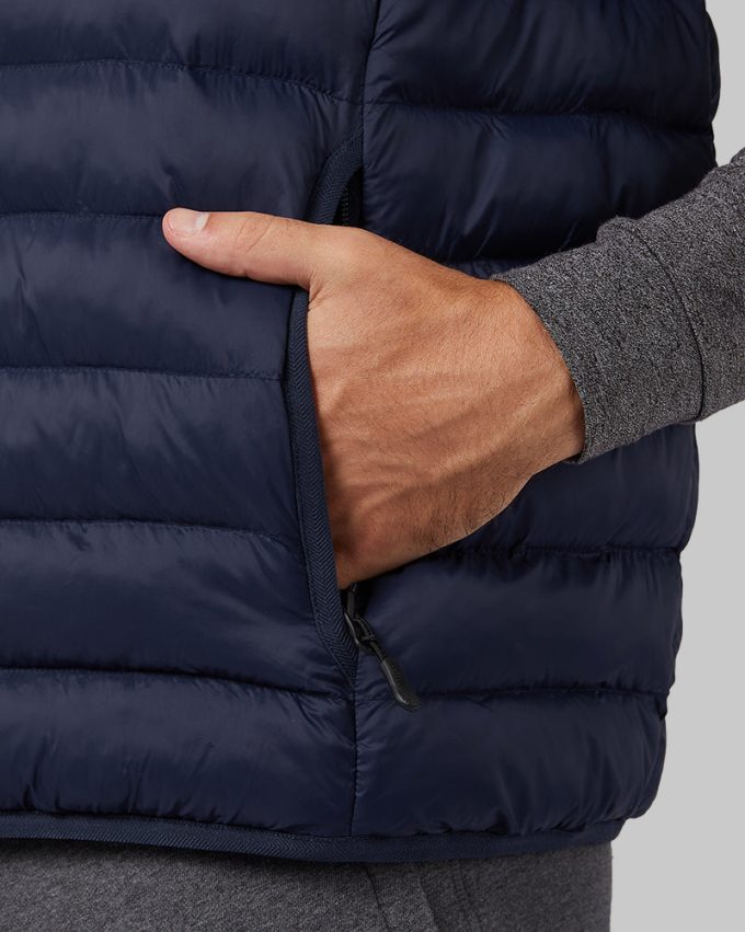 MEN'S LIGHTWEIGHT POLY-FILL PACKABLE VEST - Image 3