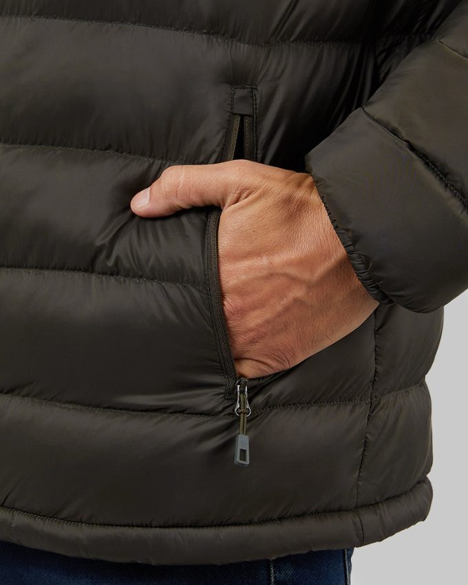 MEN'S HOODED SHERPA-LINED JACKET - Image 9