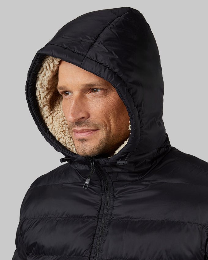 MEN'S HOODED SHERPA-LINED JACKET - Image 16