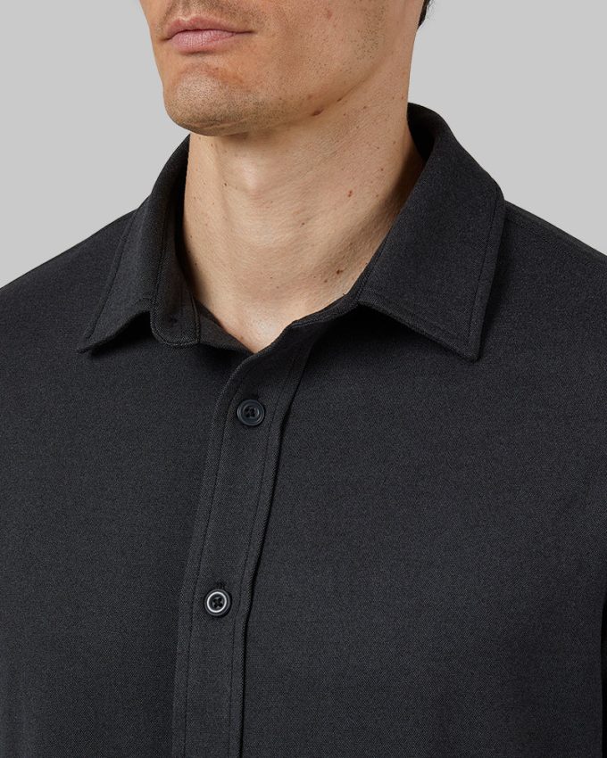 MEN'S SOFT STRETCH KNIT LONG SLEEVE BUTTON-UP - Image 14
