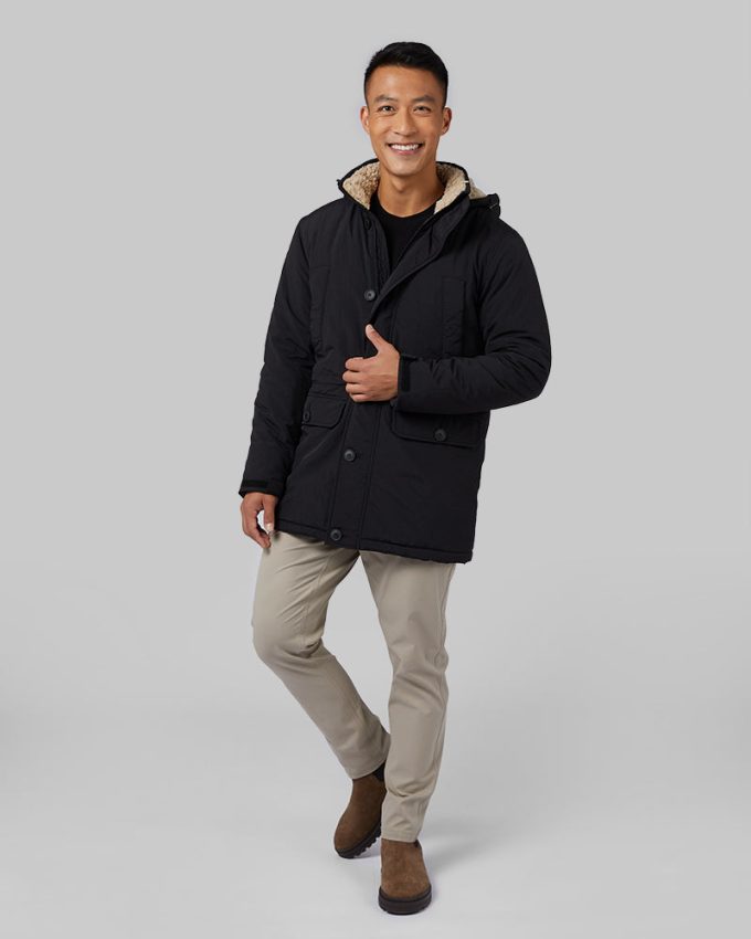 MEN'S COMMUTER TECH SHERPA-LINED PARKA - Image 12