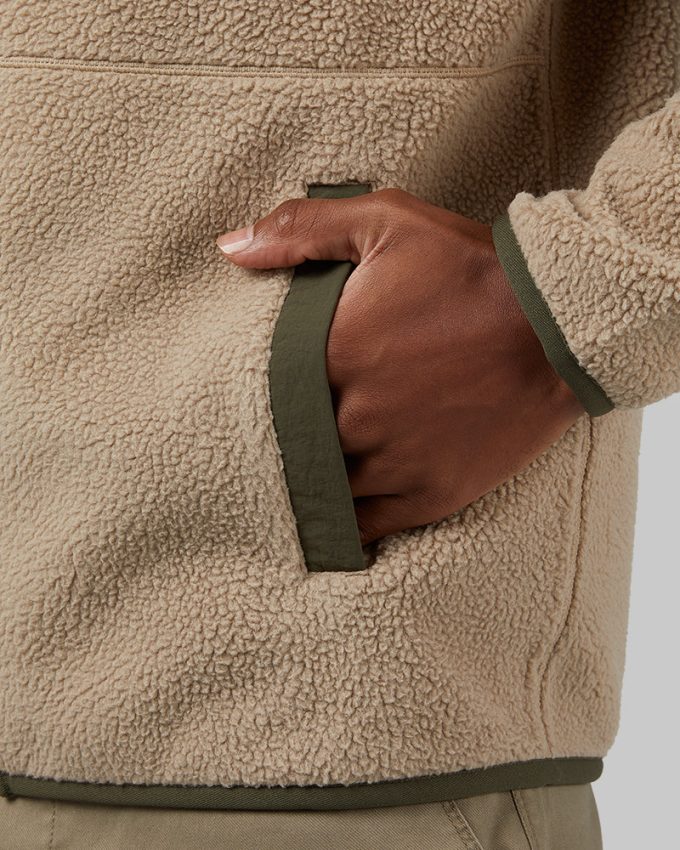 MEN'S OUTDOOR SHERPA FULL ZIP JACKET - Image 3