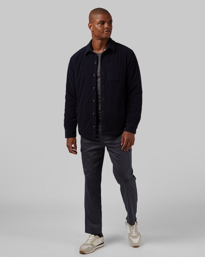MEN'S CORDUROY SHERPA-LINED SHIRT JACKET - Image 18