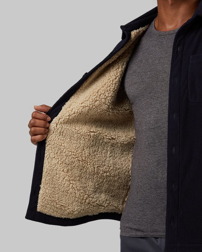 MEN'S CORDUROY SHERPA-LINED SHIRT JACKET - Image 15