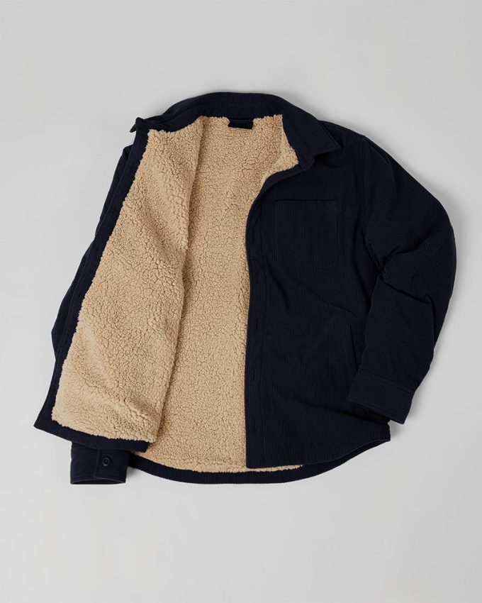 MEN'S CORDUROY SHERPA-LINED SHIRT JACKET - Image 14
