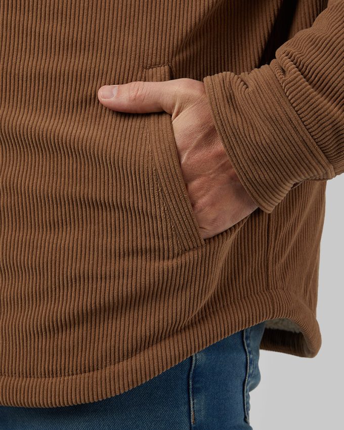 MEN'S CORDUROY SHERPA-LINED SHIRT JACKET - Image 10