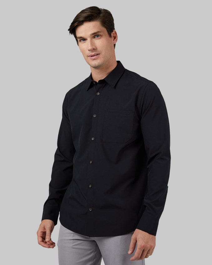 MEN'S CASUAL LONG SLEEVE DRESS SHIRT - Image 13