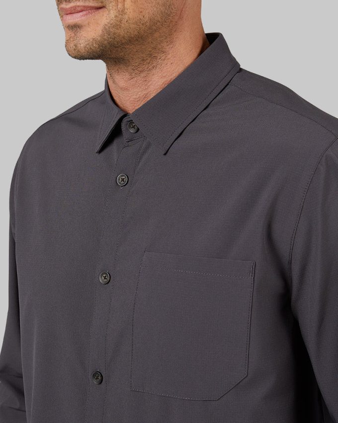 MEN'S CASUAL LONG SLEEVE DRESS SHIRT - Image 2