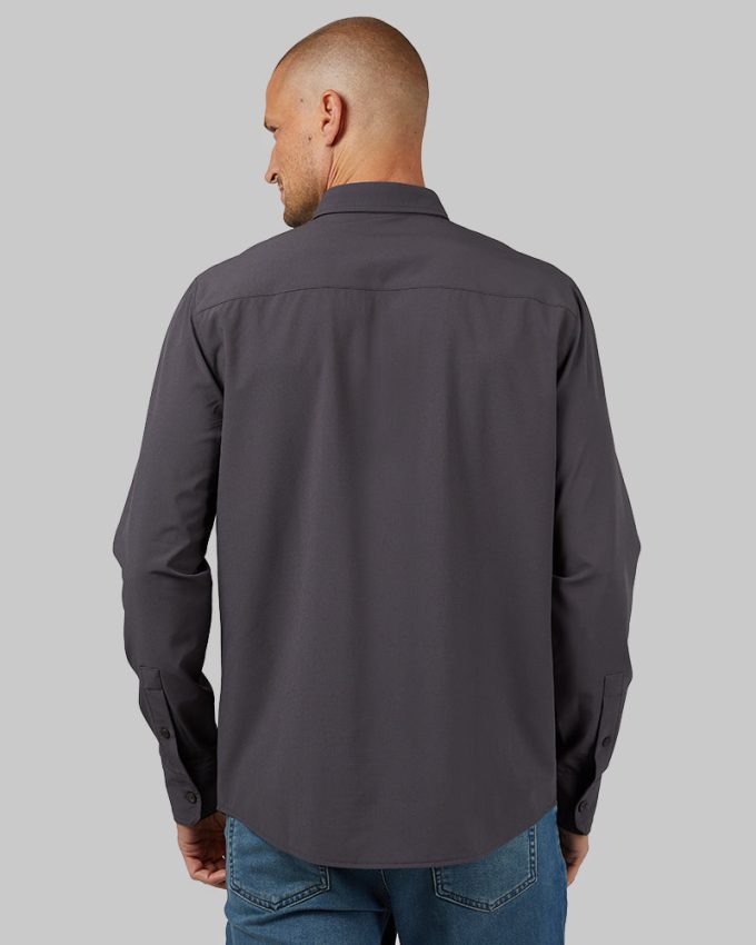 MEN'S CASUAL LONG SLEEVE DRESS SHIRT - Image 3
