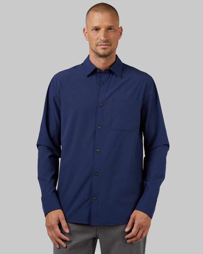 MEN'S CASUAL LONG SLEEVE DRESS SHIRT - Image 5