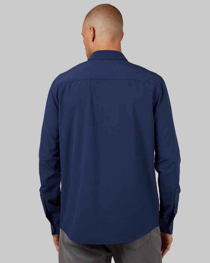 MEN'S CASUAL LONG SLEEVE DRESS SHIRT - Image 7
