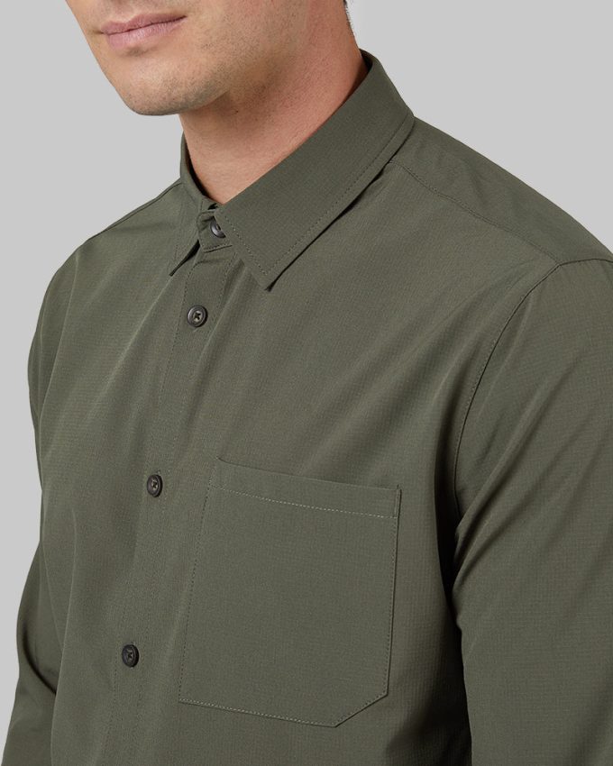 MEN'S CASUAL LONG SLEEVE DRESS SHIRT - Image 10