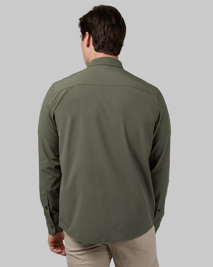 MEN'S CASUAL LONG SLEEVE DRESS SHIRT - Image 11