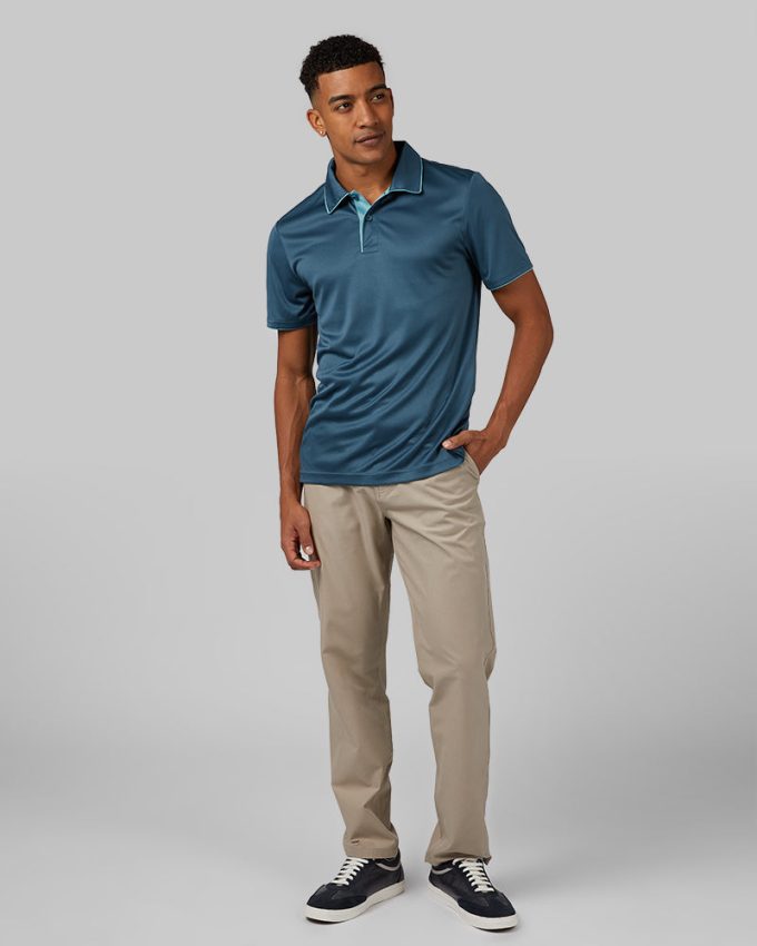 MEN'S STRETCH FLOW TIPPED POLO - Image 12