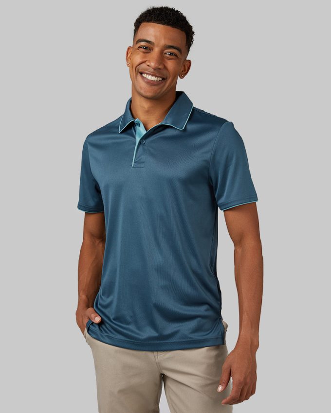 MEN'S STRETCH FLOW TIPPED POLO - Image 9