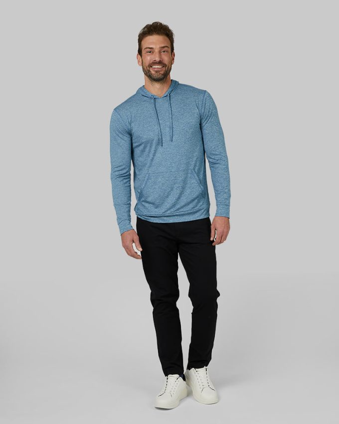 MEN'S COOL LONG SLEEVE HOODED T-SHIRT - Image 30