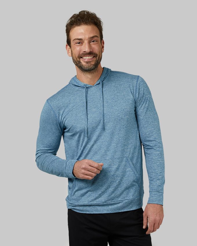 MEN'S COOL LONG SLEEVE HOODED T-SHIRT - Image 25