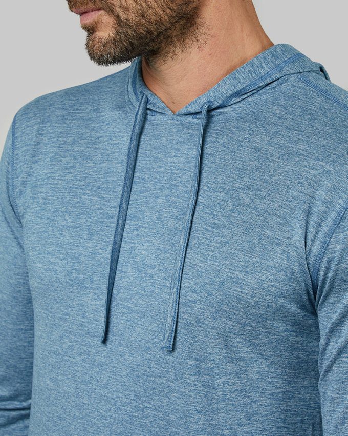 MEN'S COOL LONG SLEEVE HOODED T-SHIRT - Image 27