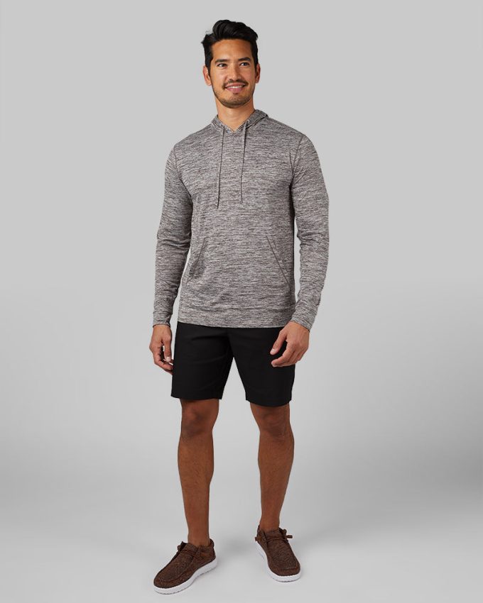 MEN'S COOL LONG SLEEVE HOODED T-SHIRT - Image 60