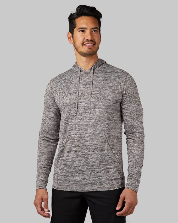 MEN'S COOL LONG SLEEVE HOODED T-SHIRT - Image 55