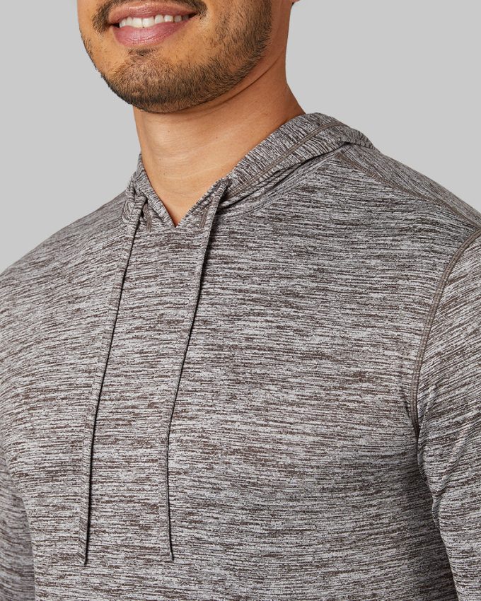 MEN'S COOL LONG SLEEVE HOODED T-SHIRT - Image 57