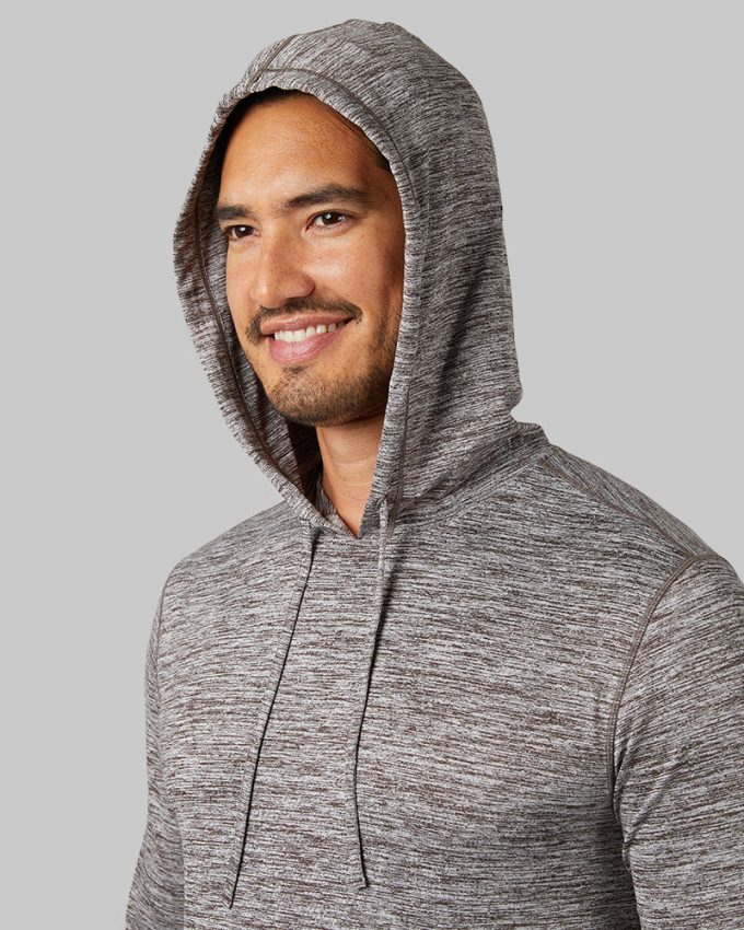 MEN'S COOL LONG SLEEVE HOODED T-SHIRT - Image 58