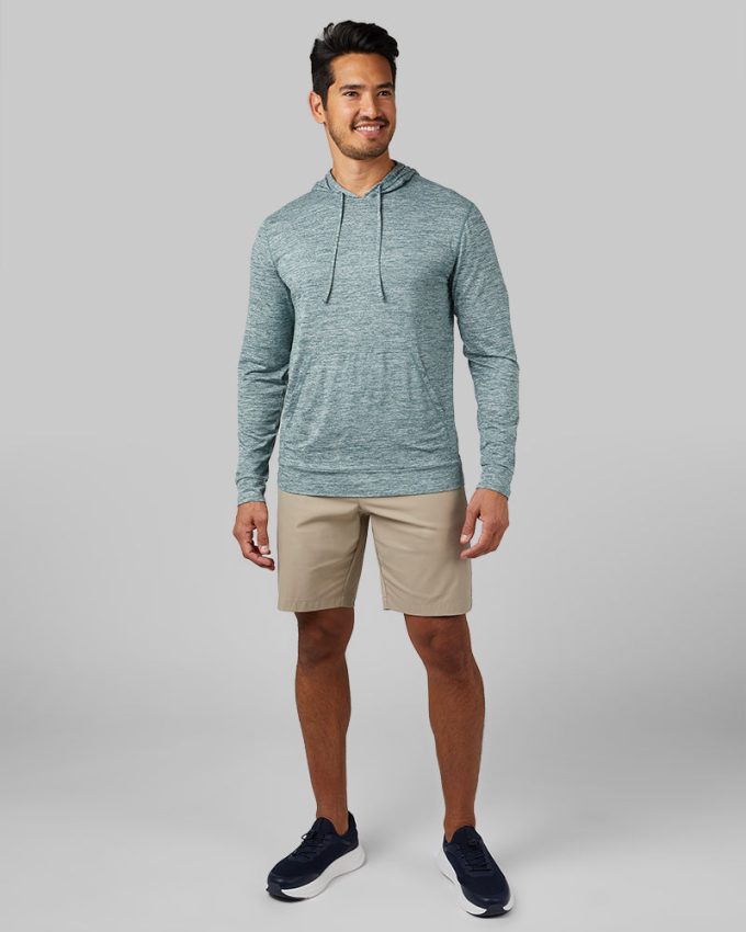 MEN'S COOL LONG SLEEVE HOODED T-SHIRT - Image 54
