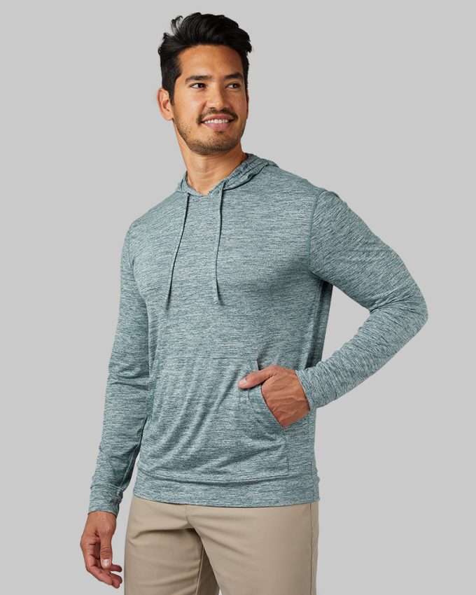MEN'S COOL LONG SLEEVE HOODED T-SHIRT - Image 49