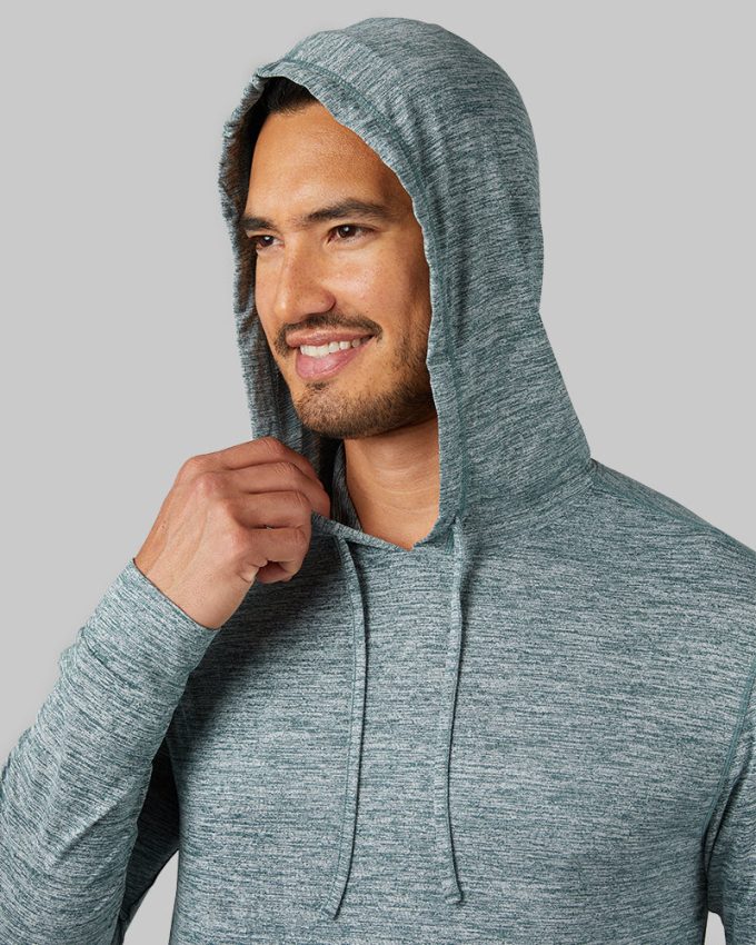 MEN'S COOL LONG SLEEVE HOODED T-SHIRT - Image 52