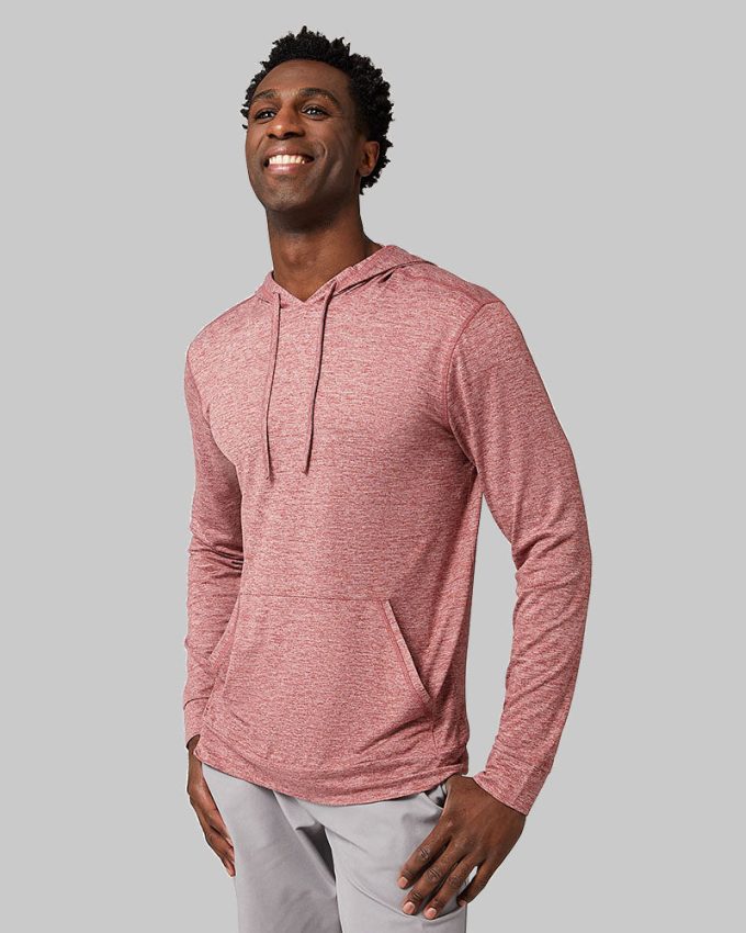 MEN'S COOL LONG SLEEVE HOODED T-SHIRT - Image 37