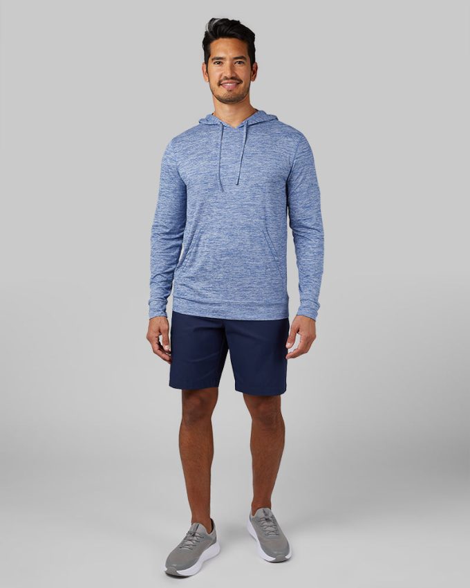 MEN'S COOL LONG SLEEVE HOODED T-SHIRT - Image 48