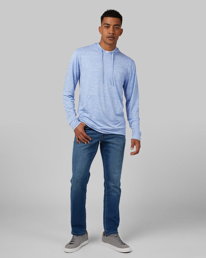 MEN'S COOL LONG SLEEVE HOODED T-SHIRT - Image 24