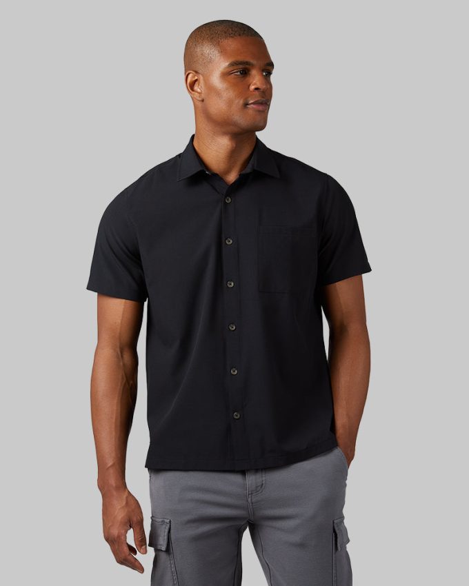 MEN'S CASUAL SHORT SLEEVE DRESS SHIRT - Image 17