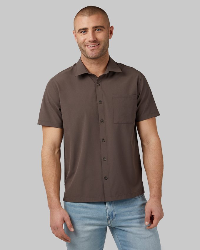 MEN'S CASUAL SHORT SLEEVE DRESS SHIRT - Image 9