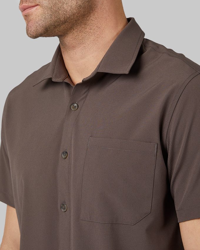 MEN'S CASUAL SHORT SLEEVE DRESS SHIRT - Image 10