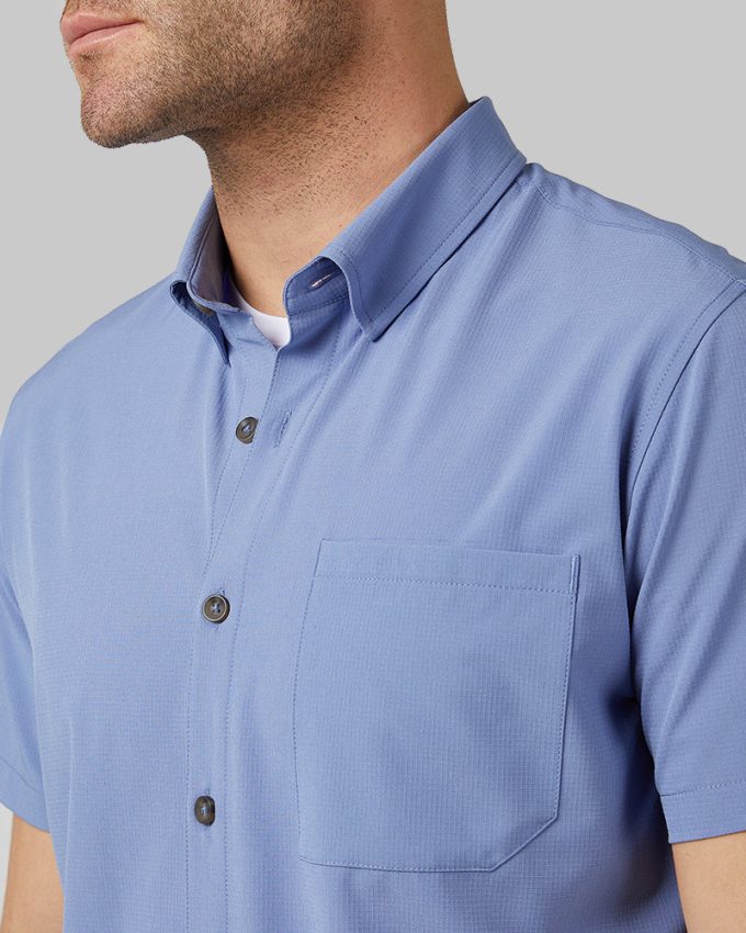 MEN'S CASUAL SHORT SLEEVE DRESS SHIRT - Image 2