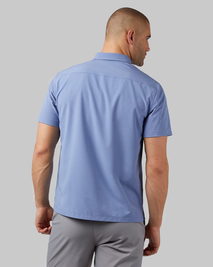 MEN'S CASUAL SHORT SLEEVE DRESS SHIRT - Image 3