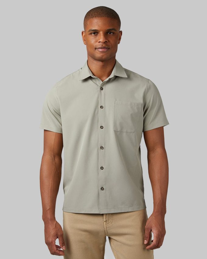 MEN'S CASUAL SHORT SLEEVE DRESS SHIRT - Image 5