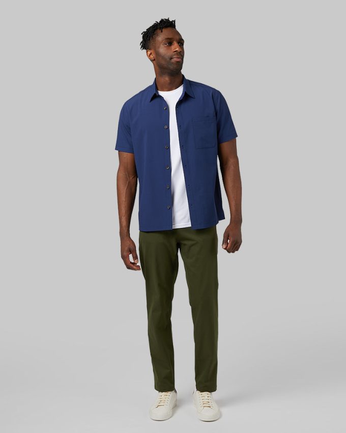 MEN'S CASUAL SHORT SLEEVE DRESS SHIRT - Image 16