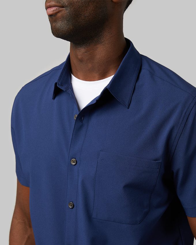 MEN'S CASUAL SHORT SLEEVE DRESS SHIRT - Image 14