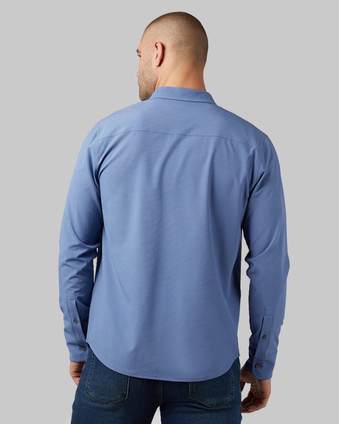 MEN'S CASUAL LONG SLEEVE DRESS SHIRT - Image 23