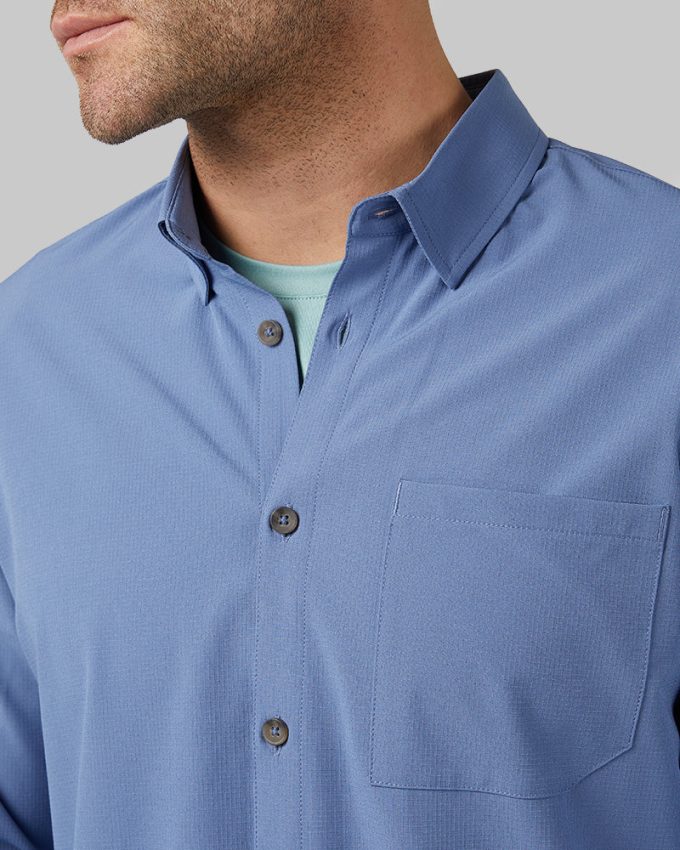 MEN'S CASUAL LONG SLEEVE DRESS SHIRT - Image 22