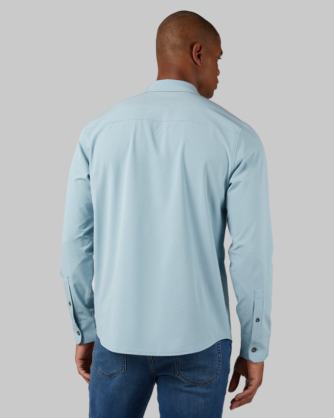 MEN'S CASUAL LONG SLEEVE DRESS SHIRT - Image 31